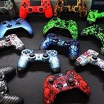 Joysticks coloridos personalizados com wtp