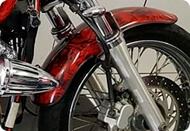 Roda de moto com wtp